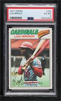 Lou Brock [PSA 6 EX‑MT]