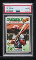 Lou Brock [PSA 8 NM‑MT]