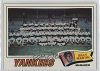 New York Yankees Team, Billy Martin [Poor to Fair]