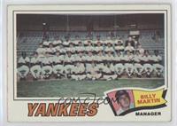 New York Yankees Team, Billy Martin