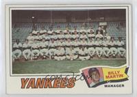 New York Yankees Team, Billy Martin