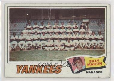 1977 Topps - [Base] #387 - New York Yankees Team, Billy Martin [Poor to Fair]