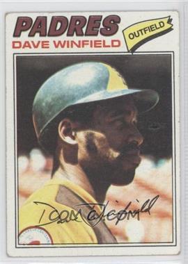 1977 Topps - [Base] #390 - Dave Winfield