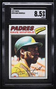 1977 Topps - [Base] #390 - Dave Winfield [SGC 8.5 NM/Mt+]