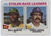 League Leaders - Bill North, Davey Lopes