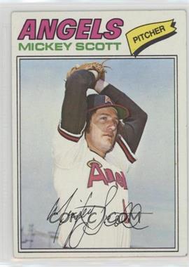 1977 Topps - [Base] #401 - Mickey Scott