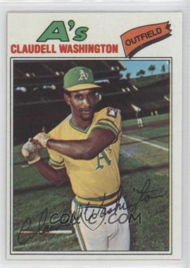 1977 Topps - [Base] #405 - Claudell Washington