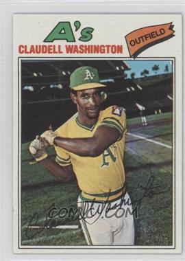 1977 Topps - [Base] #405 - Claudell Washington