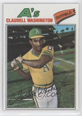 1977 Topps - [Base] #405 - Claudell Washington