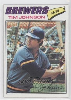 1977 Topps - [Base] #406 - Tim Johnson