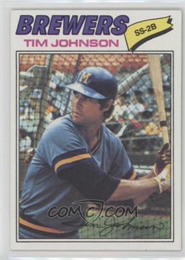 1977 Topps - [Base] #406 - Tim Johnson