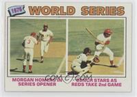 1976 World Series - Joe Morgan, Johnny Bench