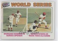 1976 World Series - Joe Morgan, Johnny Bench [Poor to Fair]