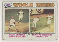 1976 World Series - Johnny Bench [Good to VG‑EX]