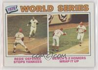 1976 World Series - Johnny Bench