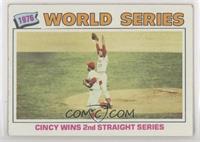 1976 World Series - Cincy Wins 2nd Straight Series