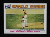 1976 World Series - Cincy Wins 2nd Straight Series