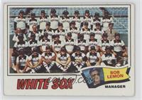 Chicago White Sox Team (Bob Lemon) [Poor to Fair]