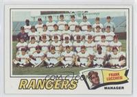 Texas Rangers Team Checklist (Frank Lucchesi)