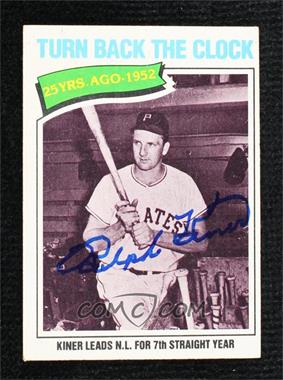 1977 Topps - [Base] #437 - Ralph Kiner [JSA Certified COA Sticker]