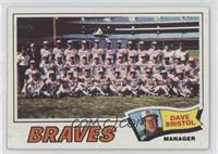 Atlanta Braves Team, Dave Bristol [Poor to Fair]