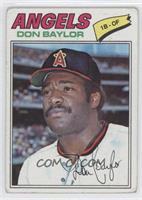 Don Baylor [Poor to Fair]