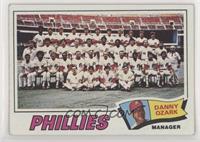 Philadelphia Phillies Team, Danny Ozark [Poor to Fair]