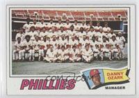 Philadelphia Phillies Team, Danny Ozark [Good to VG‑EX]