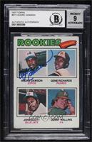 Rookie Outfielders - Andre Dawson, Gene Richards, John Scott, Denny Walling [BA…