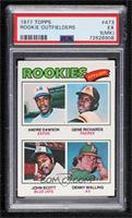 Rookie Outfielders - Andre Dawson, Gene Richards, John Scott, Denny Walling [PS…