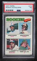 Rookie Outfielders - Andre Dawson, Gene Richards, John Scott, Denny Walling [PS…