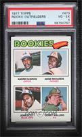 Rookie Outfielders - Andre Dawson, Gene Richards, John Scott, Denny Walling [PS…