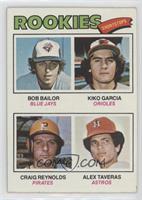 Rookie Shortstops - Bob Bailor, Kiko Garcia, Craig Reynolds, Alex Taveras