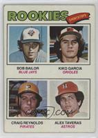 Rookie Shortstops - Bob Bailor, Kiko Garcia, Craig Reynolds, Alex Taveras