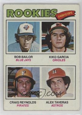 1977 Topps - [Base] #474 - Rookie Shortstops - Bob Bailor, Kiko Garcia, Craig Reynolds, Alex Taveras