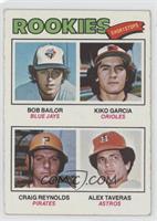 Rookie Shortstops - Bob Bailor, Kiko Garcia, Craig Reynolds, Alex Taveras [Good…
