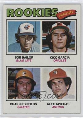 1977 Topps - [Base] #474 - Rookie Shortstops - Bob Bailor, Kiko Garcia, Craig Reynolds, Alex Taveras