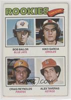 Rookie Shortstops - Bob Bailor, Kiko Garcia, Craig Reynolds, Alex Taveras [Good…