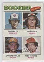 Rookie Shortstops - Bob Bailor, Kiko Garcia, Craig Reynolds, Alex Taveras