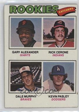 1977 Topps - [Base] #476 - Rookie Catchers - Gary Alexander, Rick Cerone, Dale Murphy, Kevin Pasley