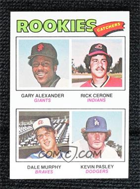 1977 Topps - [Base] #476 - Rookie Catchers - Gary Alexander, Rick Cerone, Dale Murphy, Kevin Pasley