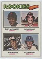 Rookie Catchers - Gary Alexander, Rick Cerone, Dale Murphy, Kevin Pasley