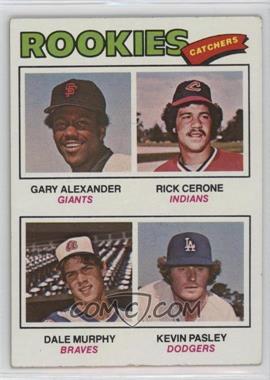 1977 Topps - [Base] #476 - Rookie Catchers - Gary Alexander, Rick Cerone, Dale Murphy, Kevin Pasley