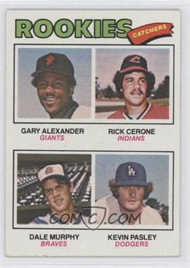 1977 Topps - [Base] #476 - Rookie Catchers - Gary Alexander, Rick Cerone, Dale Murphy, Kevin Pasley