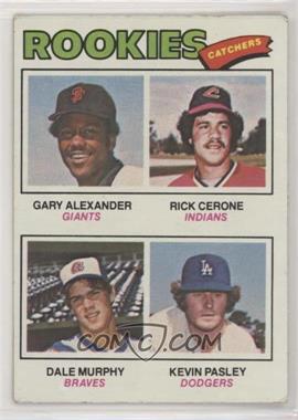 1977 Topps - [Base] #476 - Rookie Catchers - Gary Alexander, Rick Cerone, Dale Murphy, Kevin Pasley