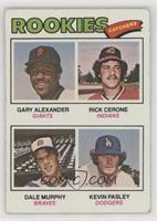 Rookie Catchers - Gary Alexander, Rick Cerone, Dale Murphy, Kevin Pasley [Good&…