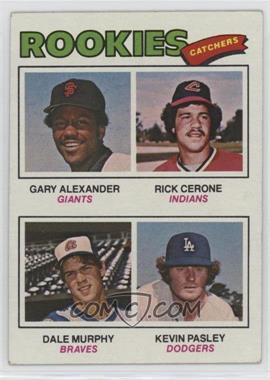 1977 Topps - [Base] #476 - Rookie Catchers - Gary Alexander, Rick Cerone, Dale Murphy, Kevin Pasley