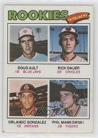 Rookie Infielders - Doug Ault, Rich Dauer, Orlando Gonzalez, Phil Mankowski [Go…