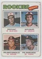 Rookie Infielders - Doug Ault, Rich Dauer, Orlando Gonzalez, Phil Mankowski [Po…