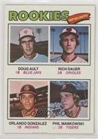 Rookie Infielders - Doug Ault, Rich Dauer, Orlando Gonzalez, Phil Mankowski [Go…